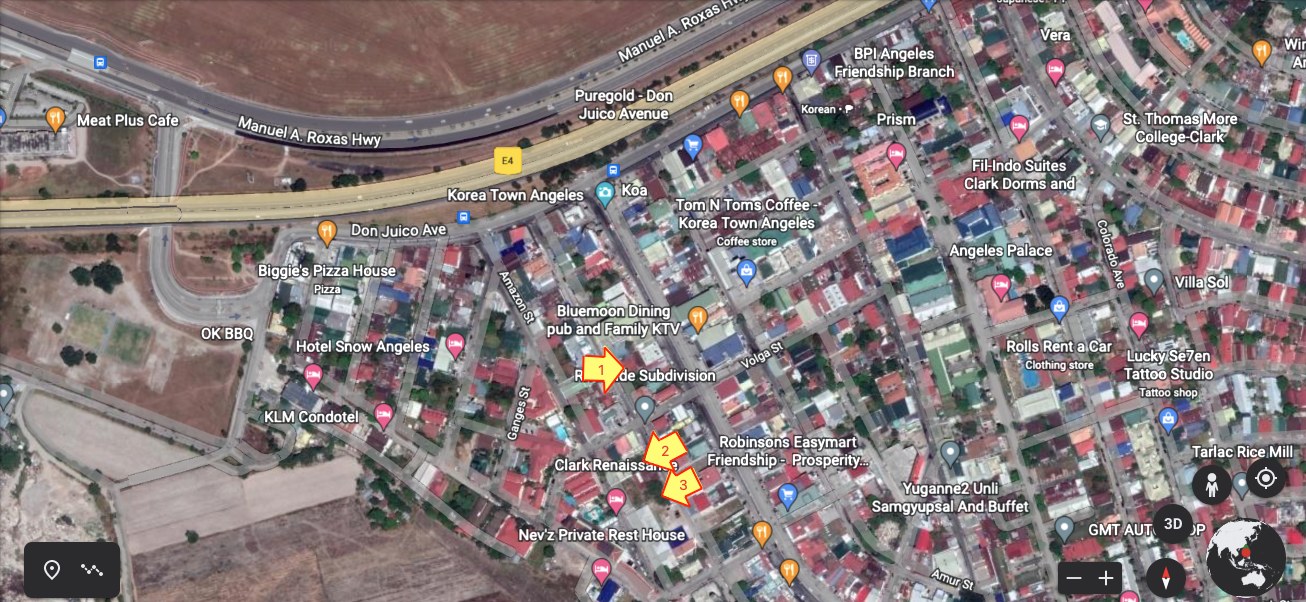 FOR SALE LOTS IN KOREAN TOWN ANGELES CITY NEAR CLARK IDEAL FOR HOTELS ...