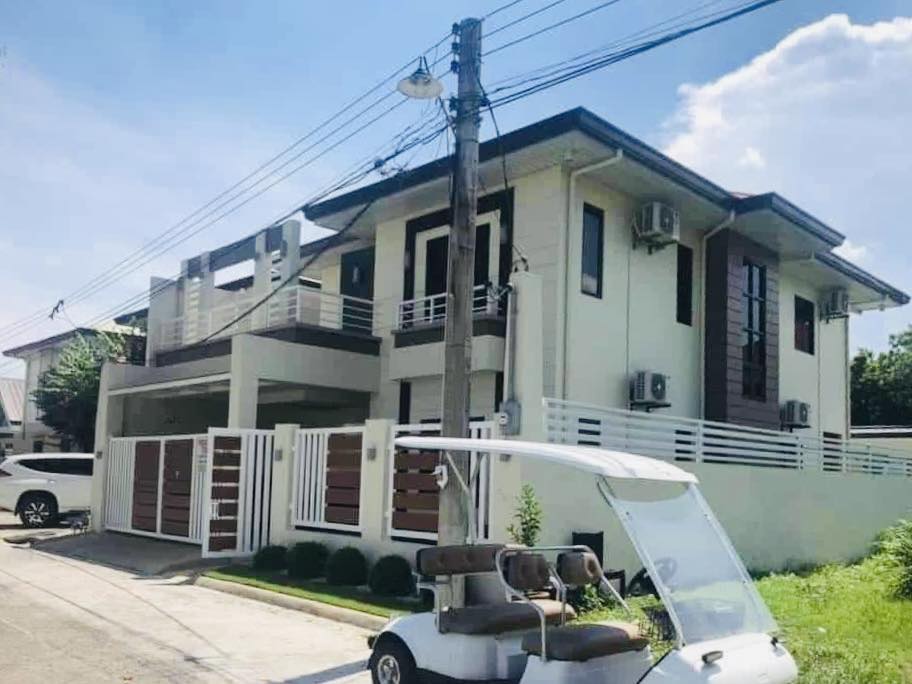 FOR SALE IDEAL ELEGANT HOUSE WITH POOL IN PAMPANGA NEAR SM TELABASTAGAN