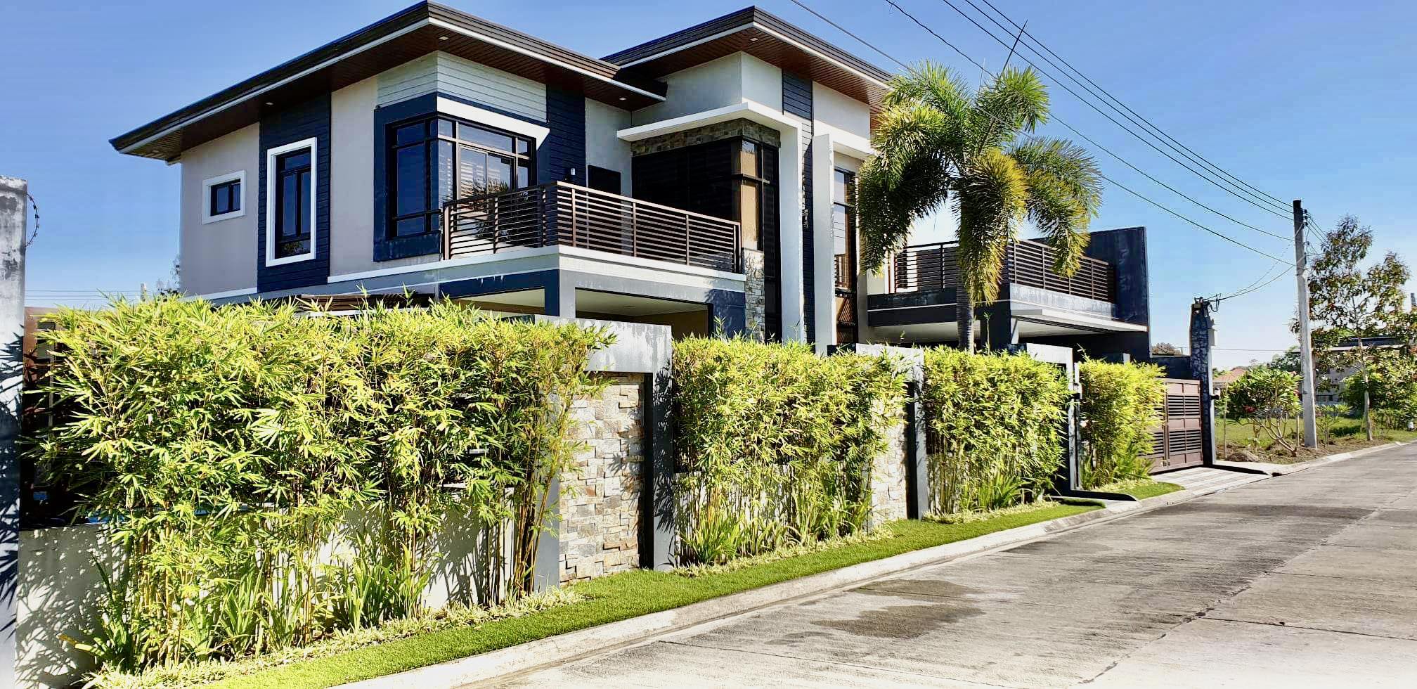 FOR SALE FULLY FURNISHED MODERN TWO STOREY HOUSE WITH SWIMMING POOL IN